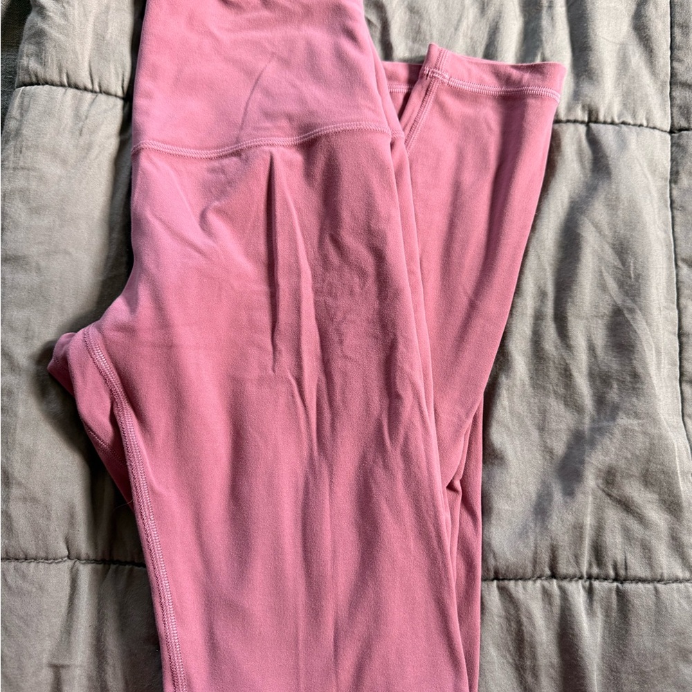 lululemon athletica Pink High-Waist Leggings
